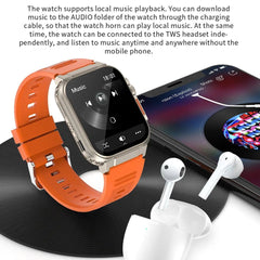 New Men's Smart Watch: 1.39 Inch Full Touch Fitness Tracker