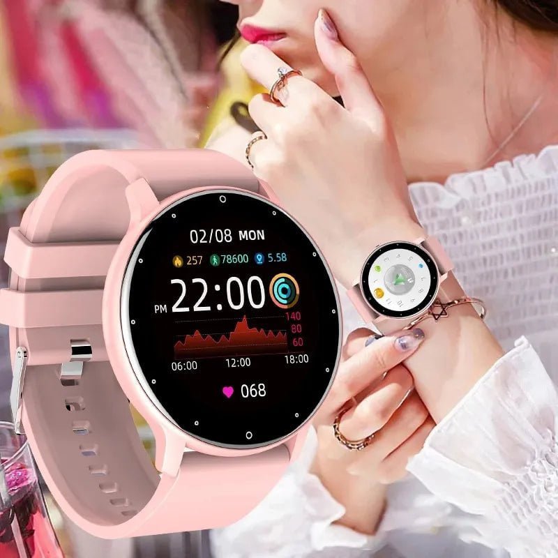 New Smart Watch: Heart Rate & Sleep Monitor, Fitness Tracker, IP67 Waterproof