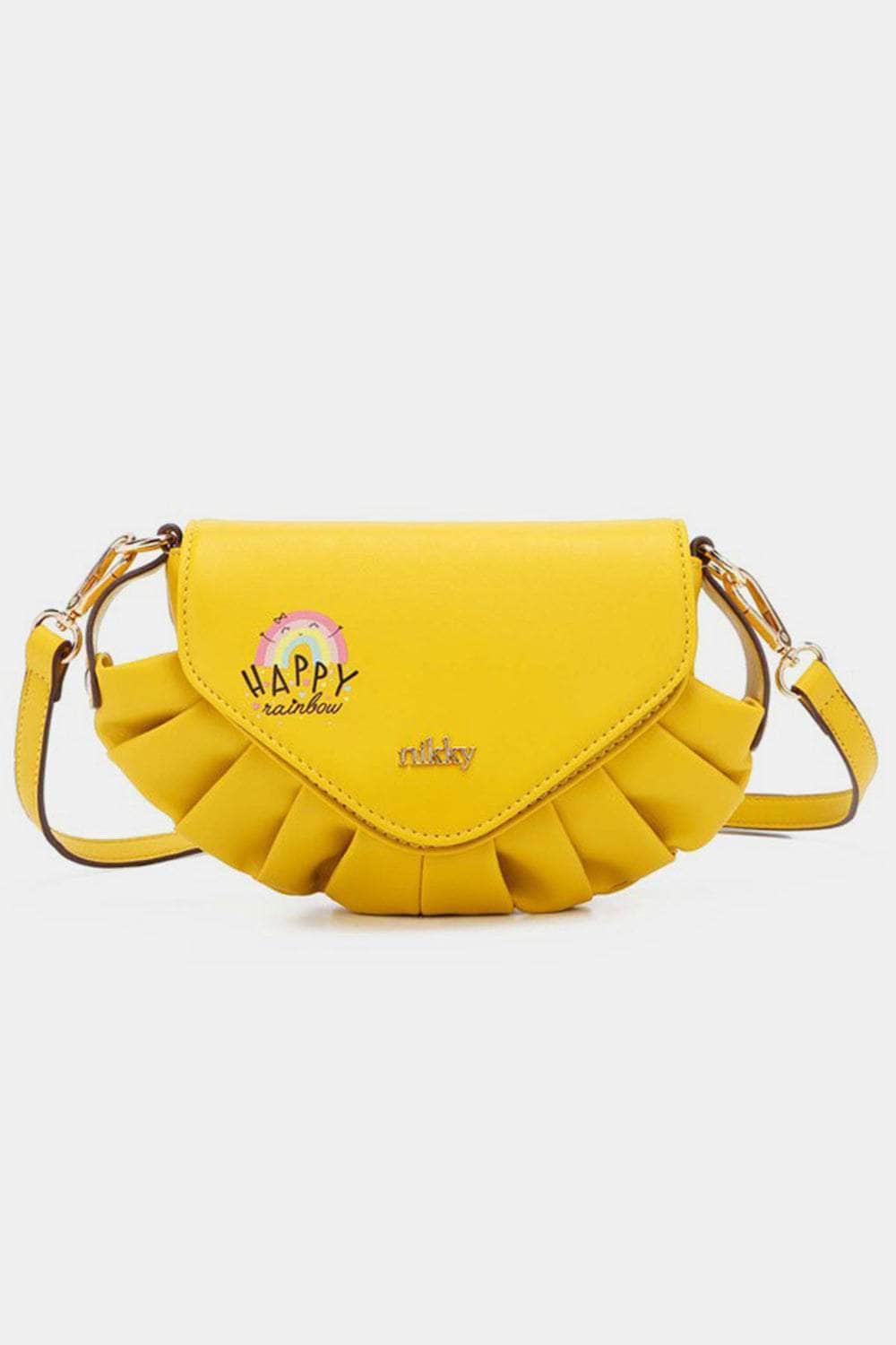 Nicole Lee USA Graphic Crossbody Bag Yellow / One Size
