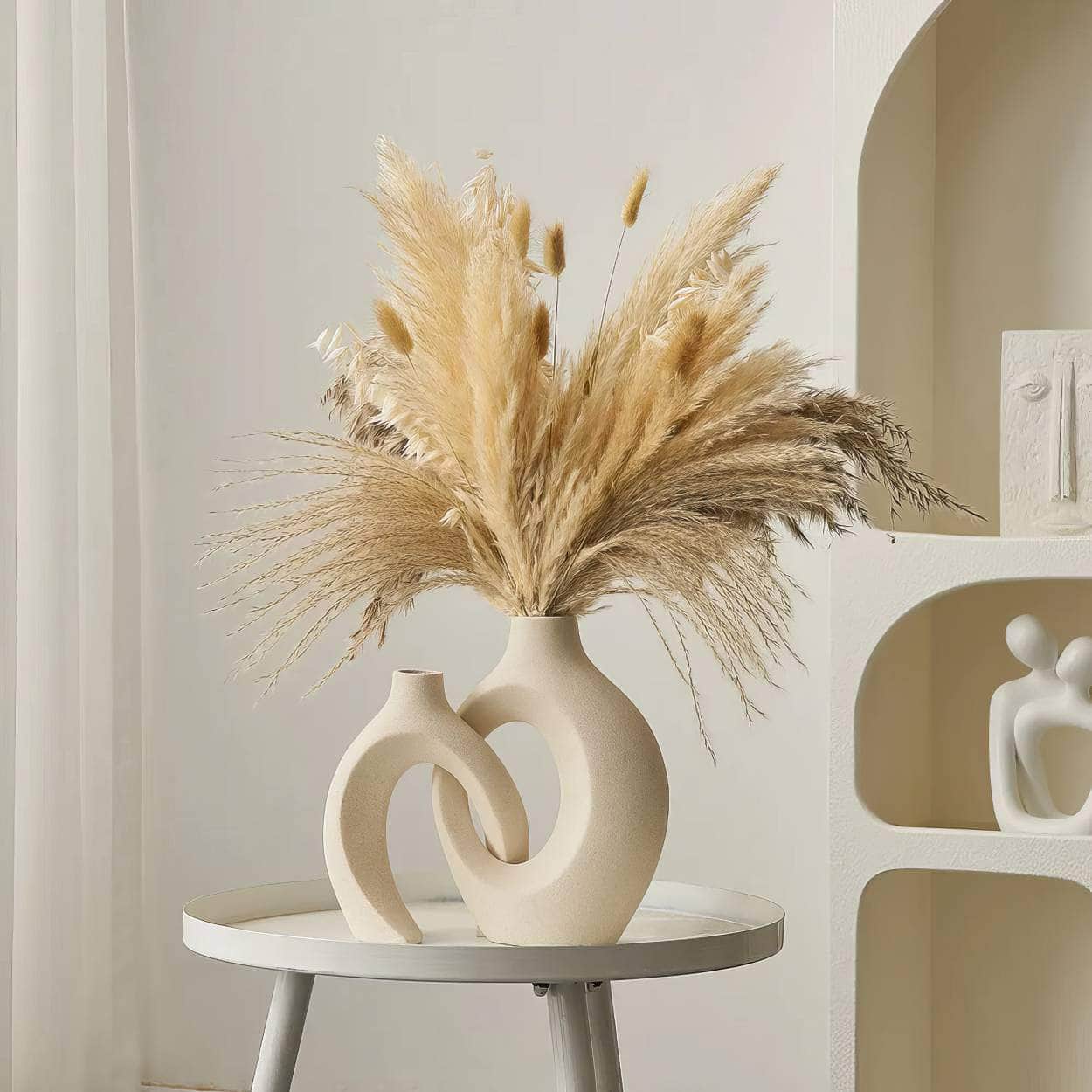 Nordic Style Ceramic Vase: Home and Office Decor, Shelf Accessories