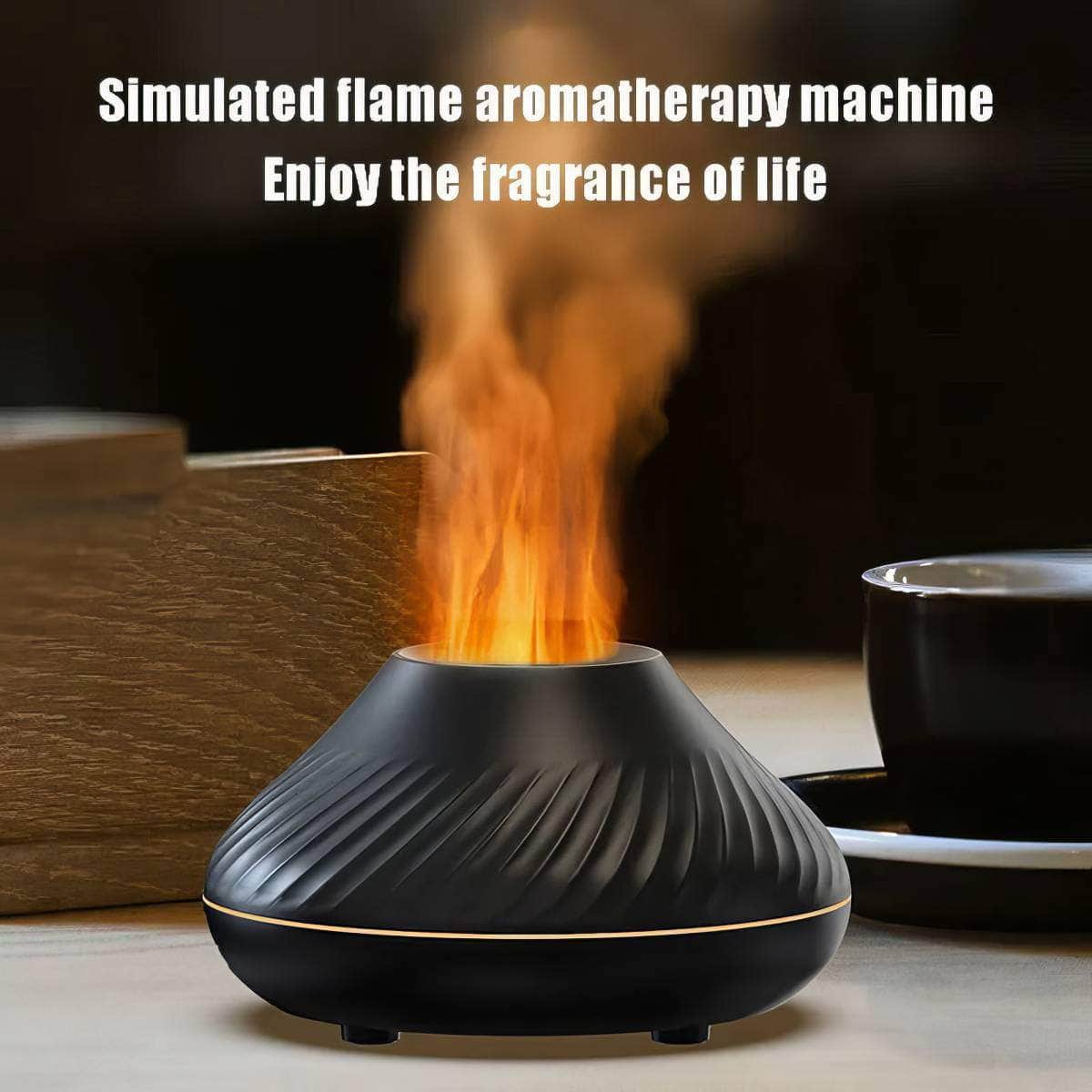Nordic Style Flame Aromatherapy Humidifier