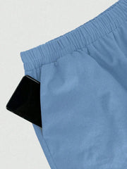 One Button Sleeveless Top and Pants Set