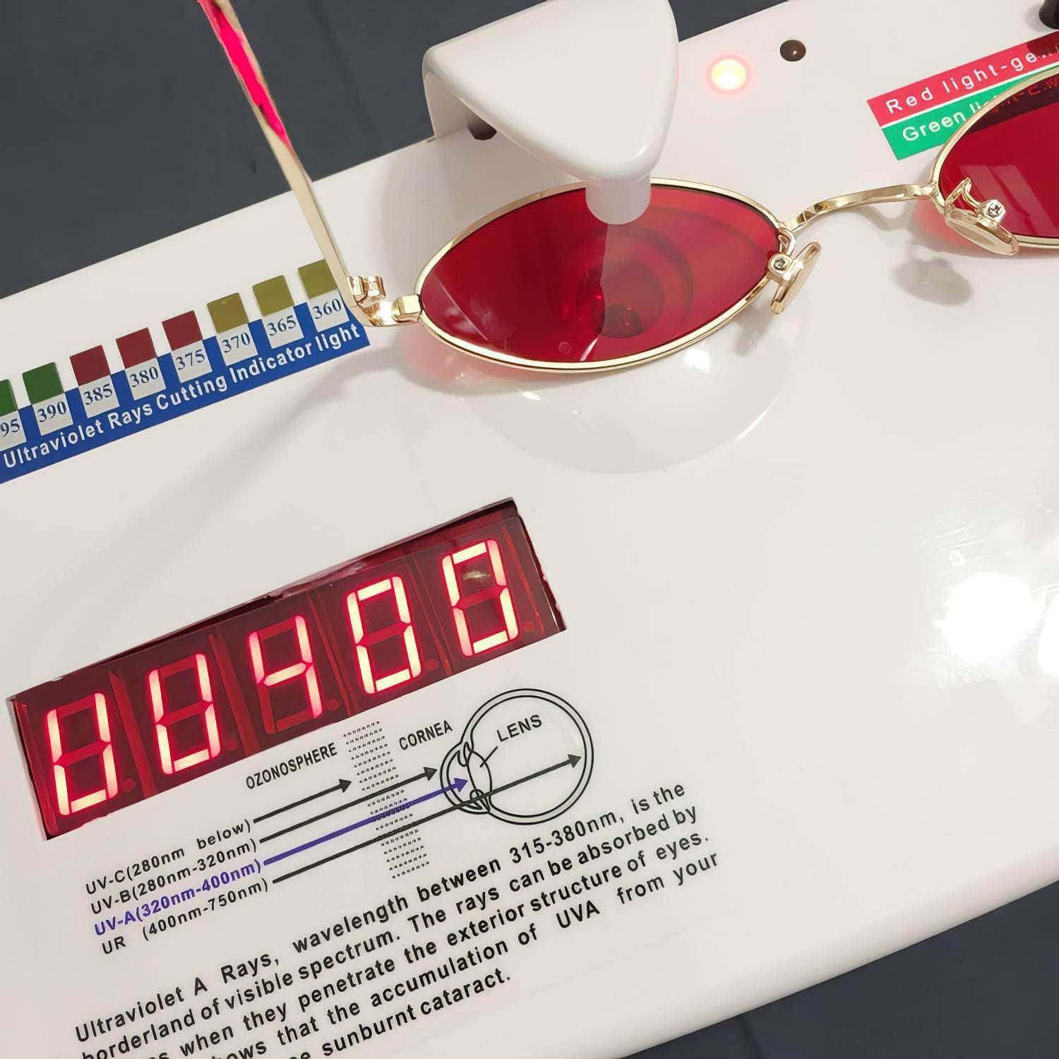 Oval Small Metal Frame Sunglasses