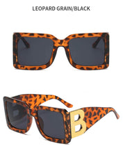Oversized Square Frame Sunglasses