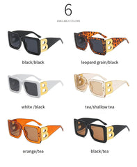 Oversized Square Frame Sunglasses