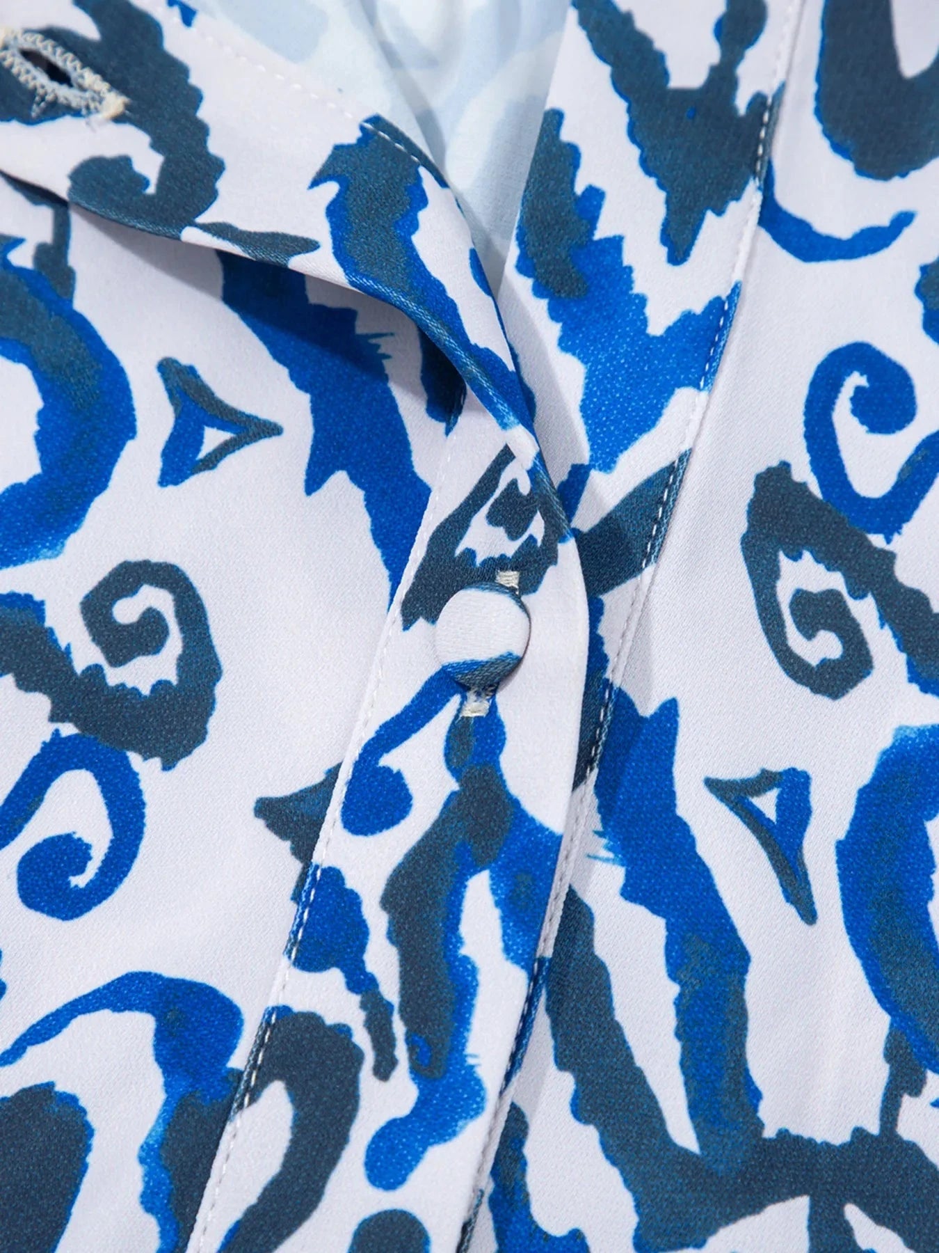 Paisley Print Long Sleeve Blouse