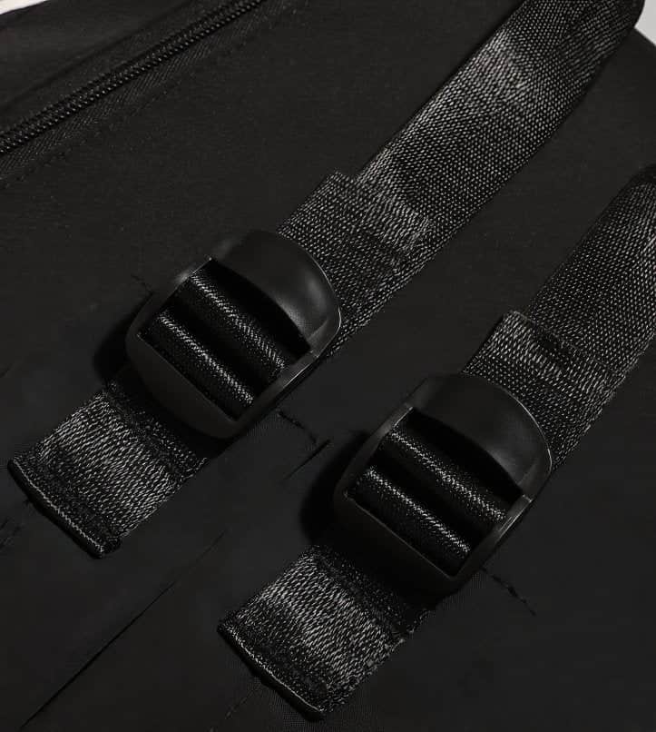 Patterned Animal Print Schoolbag with Cute Plush Bear Accent