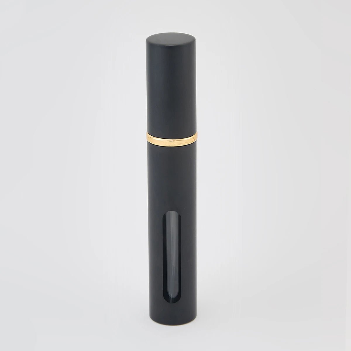 Perfume Atomizer Glass Dispenser Matte Black / 10ml