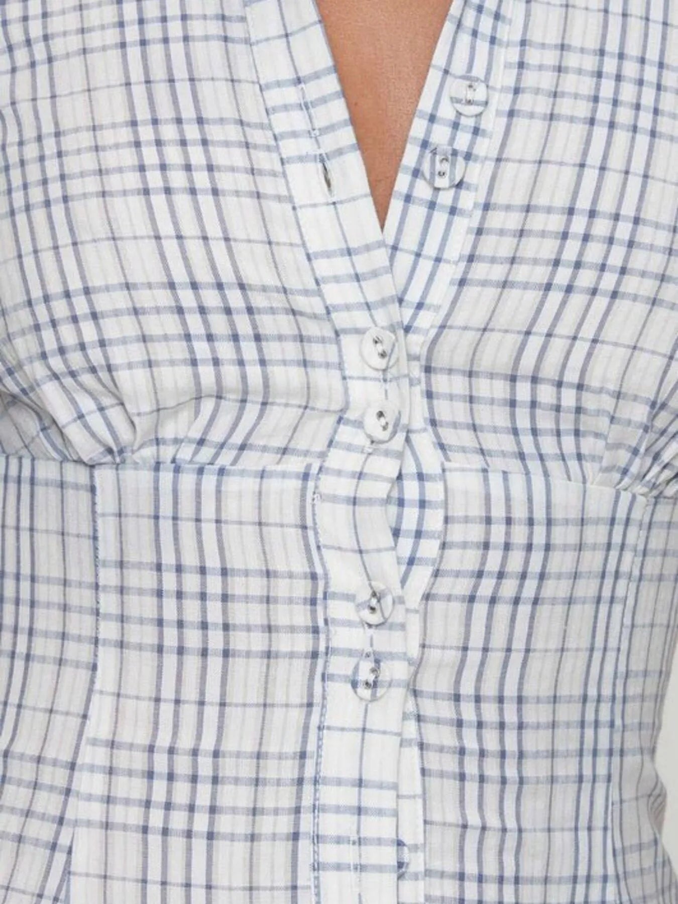 Plaid Short Sleeve Button-Up Shirt