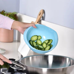 Plastic colander rice sieve