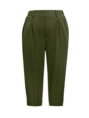 Pleated Detail Pants with Pockets