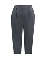 Pleated Detail Pants with Pockets