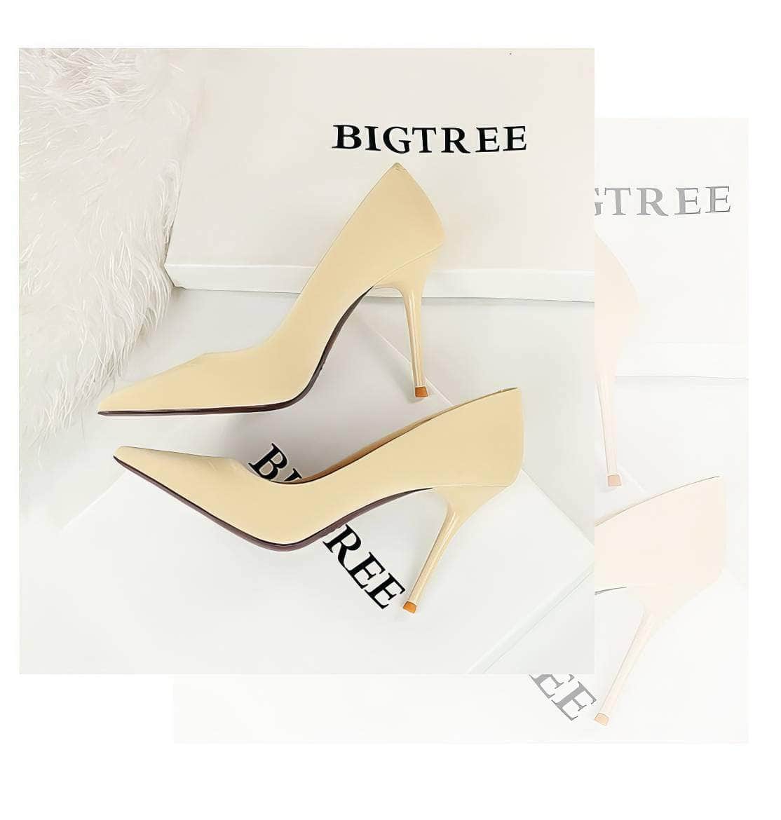 Pointy Ruched Detailed Stiletto Heels