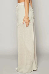 POL Drawstring Wide Leg Pants