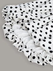 Polka Dot Halter Neck Mini Dress