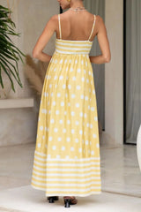 Polka Dot Square Neck Cami Dress