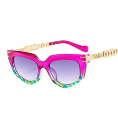 Polygon Cat Eye Luxury Sunglasses