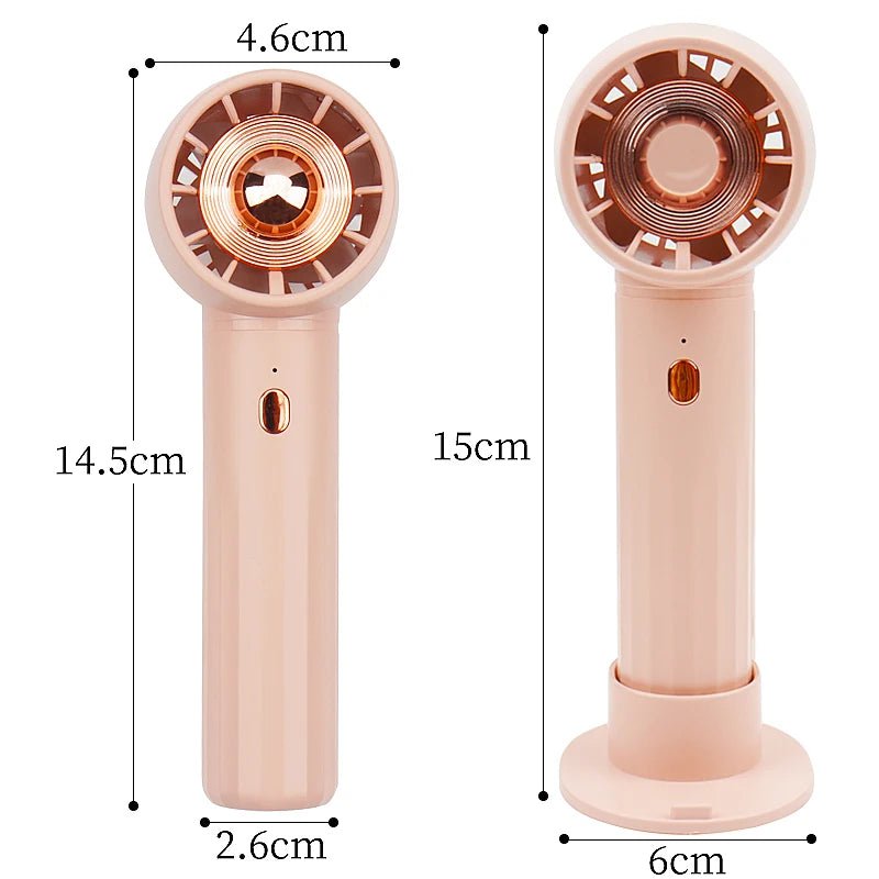 Portable Lash Fan: Handheld, USB Charging, Essential for Extensions