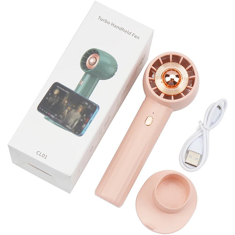 Portable Lash Fan: Handheld, USB Charging, Essential for Extensions