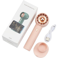 Portable Lash Fan: Handheld, USB Charging, Essential for Extensions