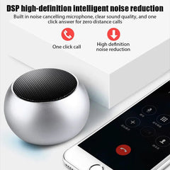 Portable M3 Wireless Bluetooth Speaker: Heavy Subwoofer