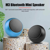 Portable M3 Wireless Bluetooth Speaker: Heavy Subwoofer
