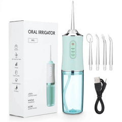 Portable Oral Irrigator: USB Rechargeable Water Flosser