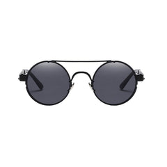 Premium Optical Retro Sunglasses Black/Gray / Resin