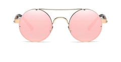 Premium Optical Retro Sunglasses Gold/Rose Gold / Resin