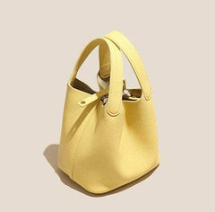 Premium Picotin Lock Leather Bag