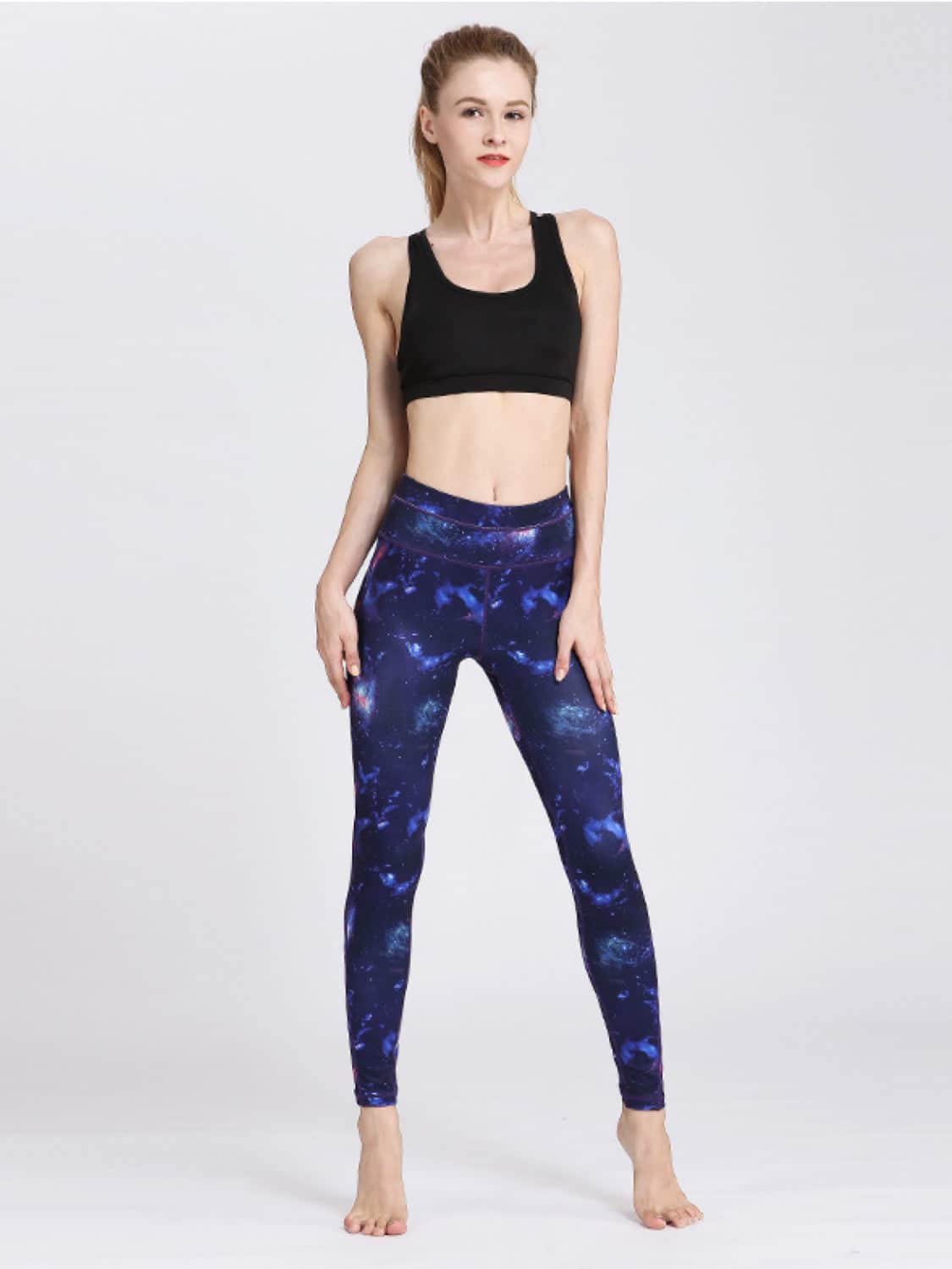 Printed Active High Waist Leggings