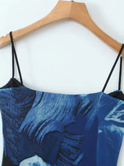 Printed Bodycon Cami Dress