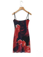 Printed Bodycon Cami Dress