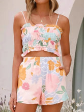 Printed Cami and Shorts Set Multicolor / S