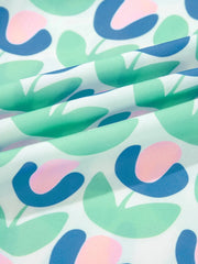 Printed Long Sleeve Shirt Dress