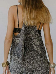 Printed Scoop Neck Tank