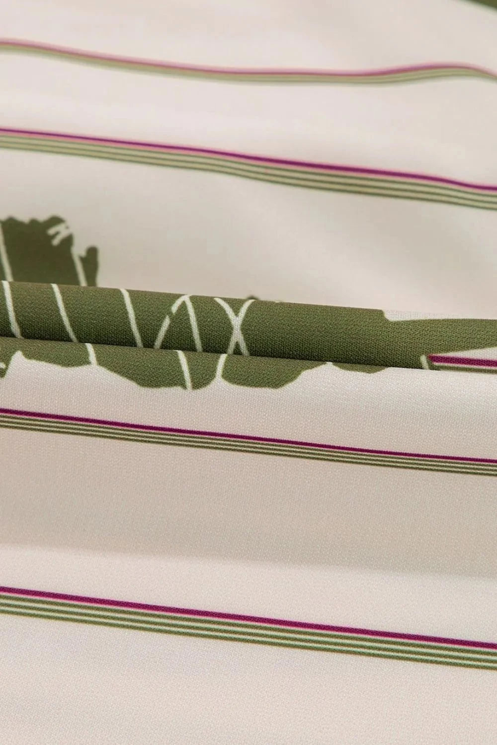 Printed Tie Neck Balloon Sleeve Dress