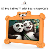 PRITOM 7 Inch Kids Tablet - Android 11, 2GB RAM, 32GB ROM, Children Software Installed, Compatible with Gaming Controller