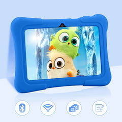PRITOM 7 Inch Kids Tablet - Quad Core, Android 10, 32GB Storage, WiFi, Bluetooth, Educational Software