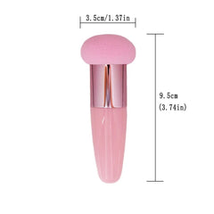 Professional Mushroom Head Makeup Brushes: Powder Puff with Handle