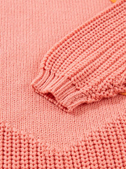 Pumpkin Embroidered Thanksgiving Holiday Sweater