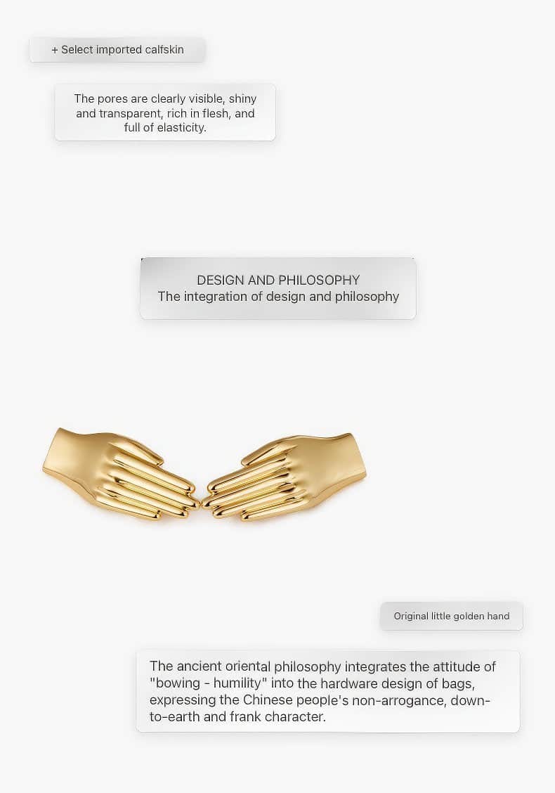 Rainbow Series Vibrant Blue Leather Baguette Shoulder Bag