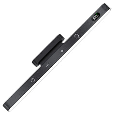 Rechargeable Magnetic LED Touch Table Lamp with Built-in Battery Black Table Light / 5W / 3 levels of color