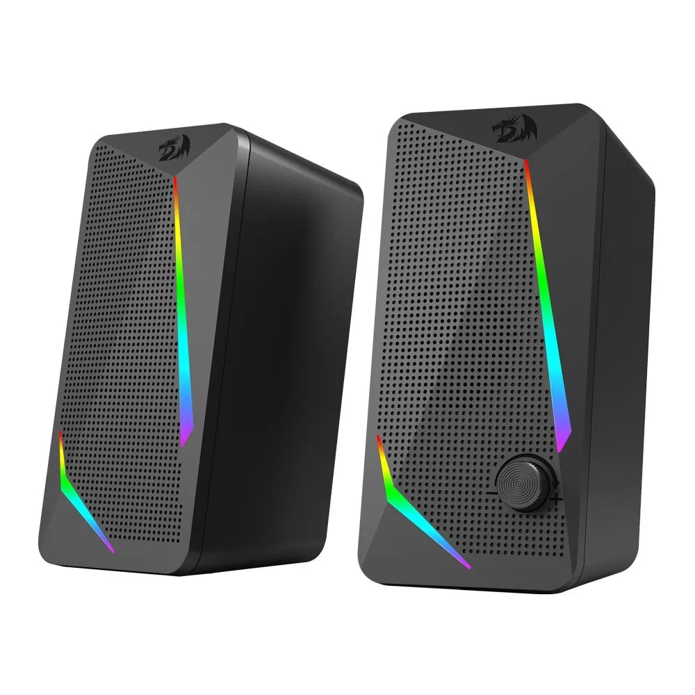 REDRAGON Waltz GS510: PC Gaming Stereo RGB Speakers Black