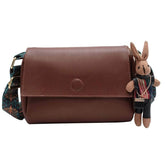 Retro Leather Flap Shoulder Bag