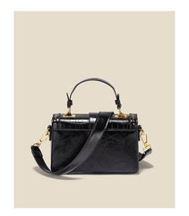 Retro Leather Shoulder Handbag