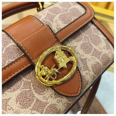 Retro Portable Shoulder Handbag