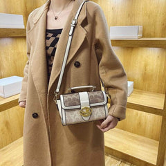 Retro Portable Shoulder Handbag