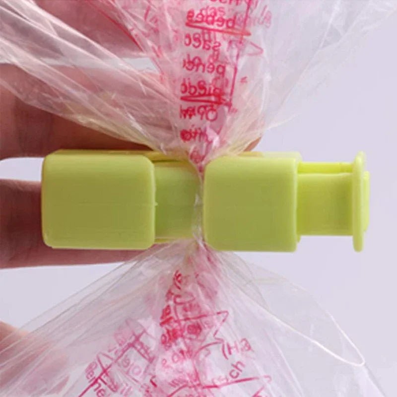Reusable Food Sealing Clip: Plastic Sealer Clamp for Fresh Food Storage - Snack and Bread Bag Seal, Kitchen Storage Tools