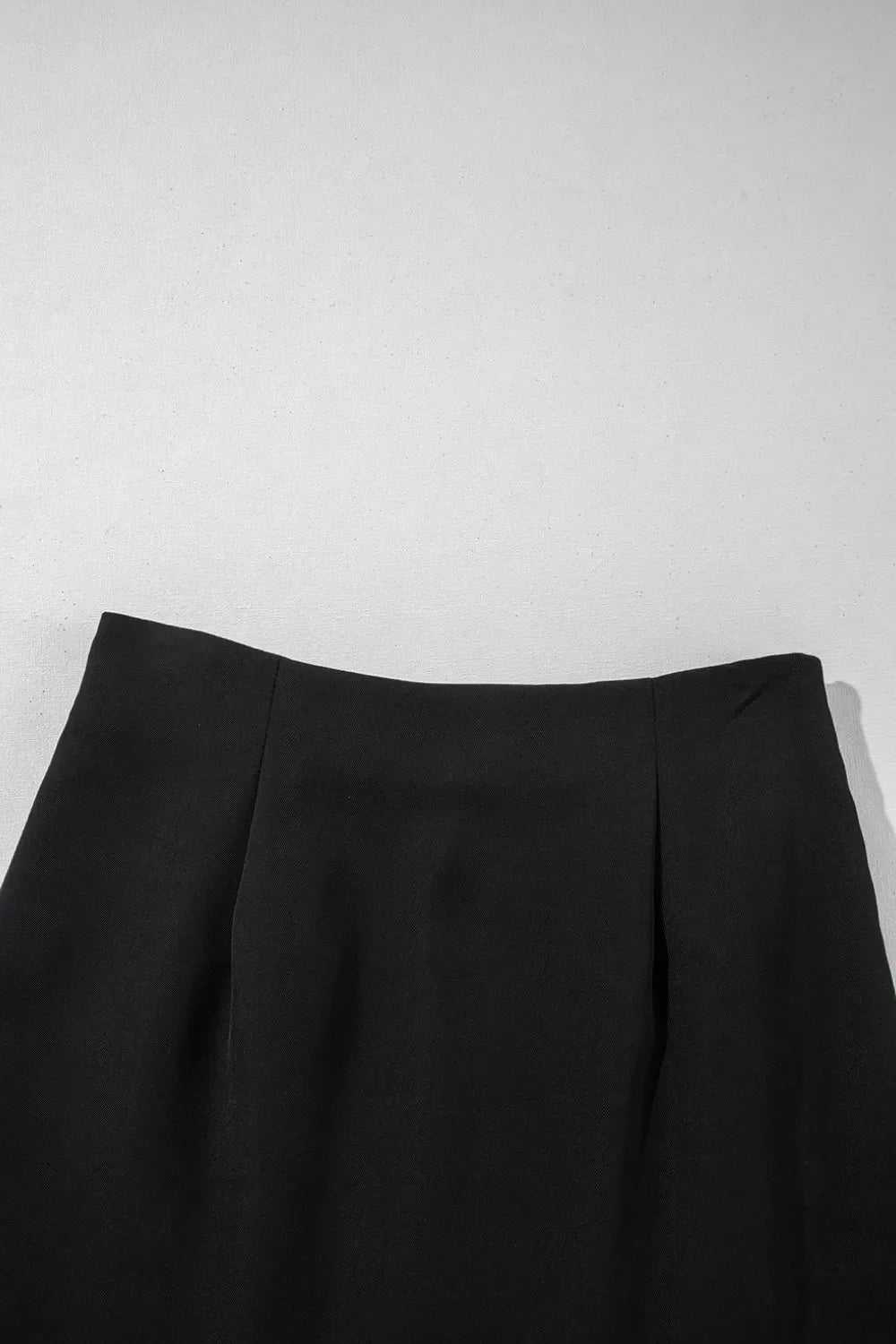 Rhinestone Bow Wrap High Waist Mini Skirt